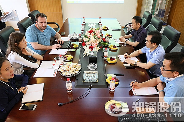 美国客户考察德赢VWIN股份