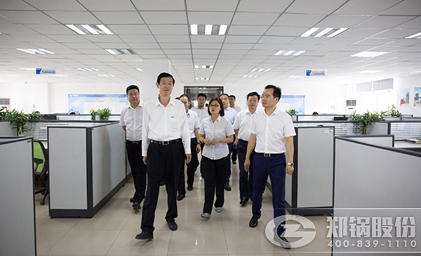 郑州市市委常委统战部部长王跃华一行到德赢VWIN股份调研