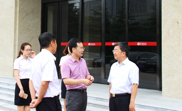 河南省商务厅副厅长张雷明莅临德赢VWIN调研