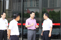 河南省商务厅副厅长张雷明莅临德赢VWIN调研 -2